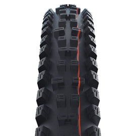 Schwalbe Tacky Chan Tire - 29 x 2.40 Tubeless Folding BLK Evolution Line Super Gravity Addix Soft E-50