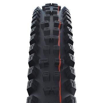 Schwalbe Tacky Chan Tire - 29 x 2.40 Tubeless Folding BLK Evolution Line Super Gravity Addix Soft E-50