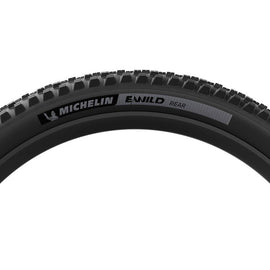 Michelin E-WILD RACING LINE Rear Mountain Tire 27.5"x2.60 Folding Tubeless Ready MAGI-X 4x55 Black