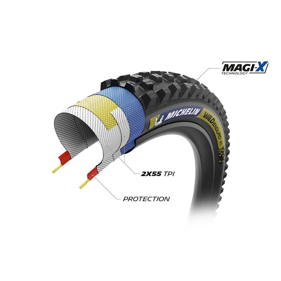 Michelin Wild Enduro MS Racing Line 29X2.40 Black/Dark