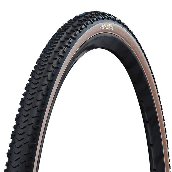 Schwalbe G-One RX Pro Gravel Tire 28x1.50 Folding Tubeless Ready Addix Race Pro 67TPI Transparent Sidewall