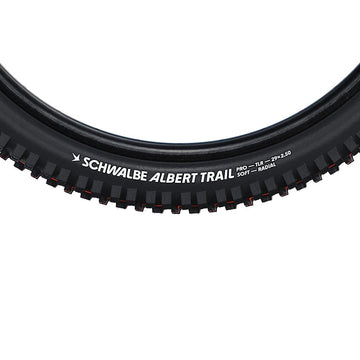 Schwalbe Albert Tire - 27.5 x 2.50 Tubeless Folding BLK Evolution Line Trail Pro Addix Ultra Soft Radial E-50