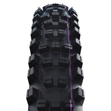 Schwalbe Shredda Rear Tire - 29 x 2.50 Tubeless Folding BLK Evolution Line Gravity Pro Addix Ultra Soft Radial E-50