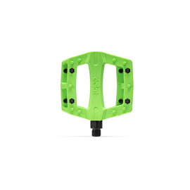 Eclat Contra Platform Pedals Body: Nylon Spindle: Cr-Mo 9/16'' Neon green Pair