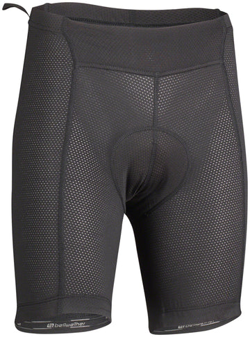 Bellwether Premium Mesh Undershorts - Black Women's Small