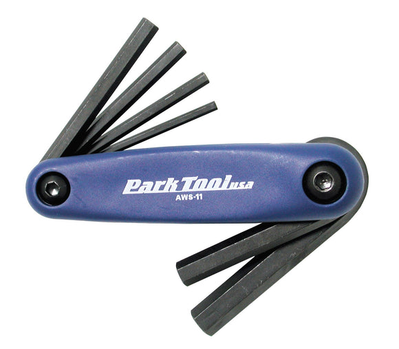 Park Tool AWS-11 Metric Folding Hex Wrench Set