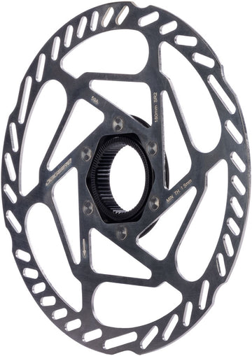 Jagwire Sport SR2 Disc Brake Rotor - 180mm Center Lock Includes Lockring 1.8mm Thickness