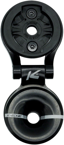 K-Edge Garmin Race Stem Mount with Cap - Black