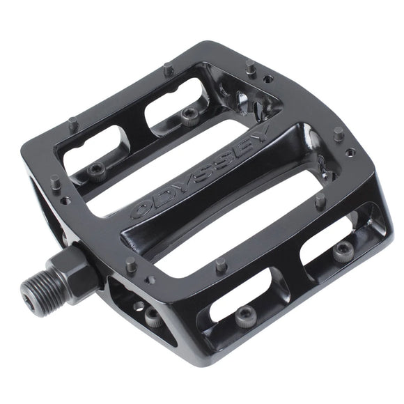 Odyssey Trailmix Pedals - Platform Aluminum 9/16" Black