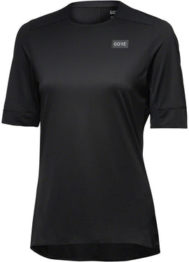 Gorewear Trail KPR Tech Jersey - Black Women's Small