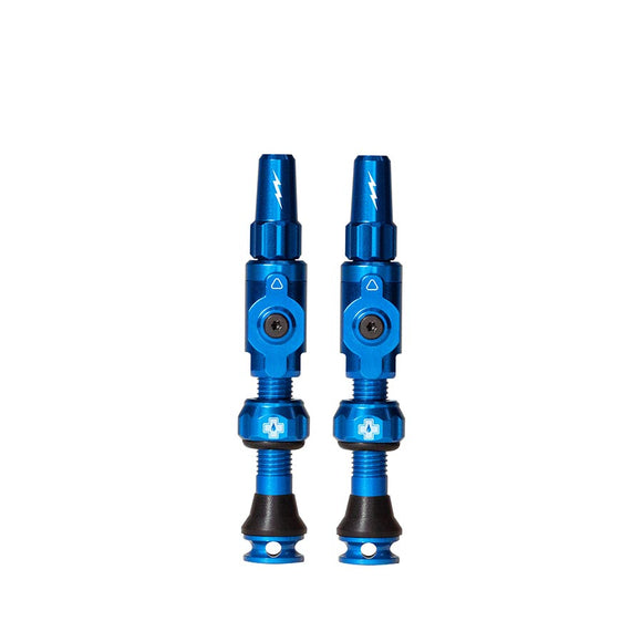 Muc-Off Big Bore Lite Tubeless Valve Stems - Medium 35mm Blue