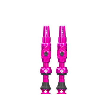 Muc-Off Big Bore Lite Tubeless Valve Stems - Medium 35mm -Pink