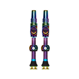 Muc-Off Big Bore Lite Tubeless Valve Stems - Large 45mm -Iridescent