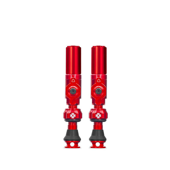 Muc-Off Big Bore Hyrid Tubeless Valve Stems - Small 30mm Red