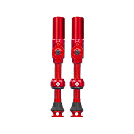 Muc-Off Big Bore Hyrid Tubeless Valve Stems - Large 45mm Red