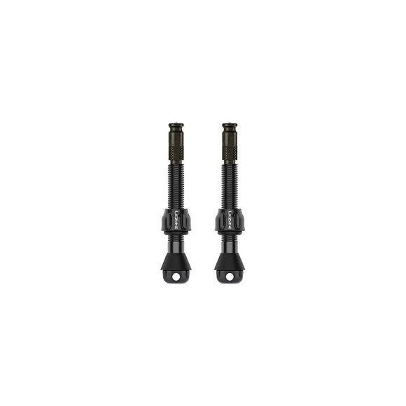 Lezyne Clik TLR Tubeless Valve Pro 44mm Black Pair
