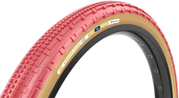 Panaracer GravelKing SK Tire - 700 x 40 Tubeless Folding Sakura/Brown