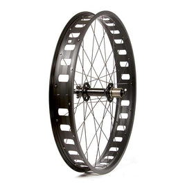 Wheel Shop Evo JP73 Black/ Novatec D202SB Wheel Rear 26'' / 559 Holes: 32 12mm TA 197mm Disc IS 6-bolt Shimano HG
