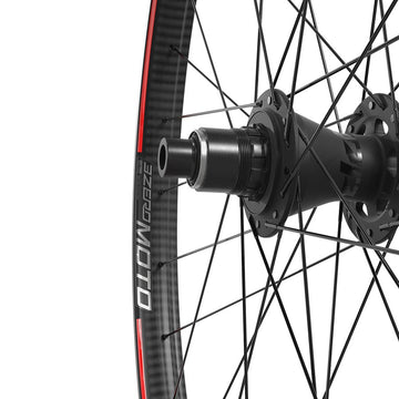 Zipp 3ZERO MOTO B1 Wheel Rear 27.5 / 584 Holes: 32 12mm TA 148mm Disc IS 6-bolt SRAM XD Slate Logo/Stealth Line