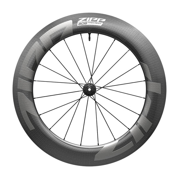 Zipp 808 Firecrest Tubeless Front Wheel - 700 12 X 100mm Center-Lock Tubeless BLK B1