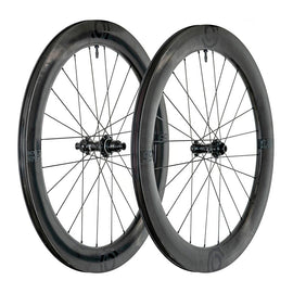 Industry Nine Solix SL i9 65 Wheel Front and Rear 700C / 622 Holes: F: 24 R: 24 F: 12mm R: 12mm F: 100 R: 142 Disc Center Lock Shimano Road 11 Set