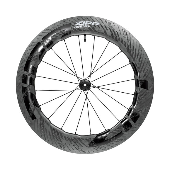Zipp 858 NSW Front Wheel - 700 12 x 100mm Center-Lock Tubeless Carbon D1