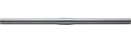 Nitto B2500 Straight Handlebar: 25.4mm Bar Clamp 500mm Width Chromoly Silver