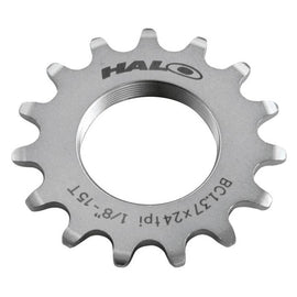 Halo Fixed Cog 1/8" 15t Silver
