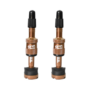 E*thirteen Quick Fill Tire Plasma Valves(23-30mm Rim) Pair - Brz