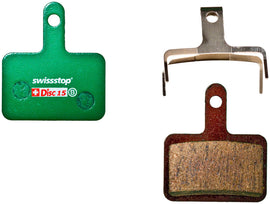 SwissStop Disc C Disc Brake Pad Set - Disc 15 For ShimanoDeore/Alivio/Acera 2-Piston Calipers