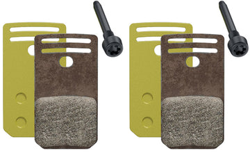 Magura MDP 13 Gold Disc Brake Pad - Organic Compound For Gustav/Clara Includes 4 Brake Pads 2 Screws