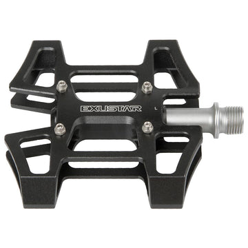 Exustar E-PC915 Lite Platform Pedals Body: Aluminum Spindle: Cr-Mo 9/16'' Black