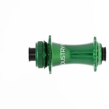 Industry Nine Solix G Classic Front Disc Hub Front 24H 12mm TA 100mm Green