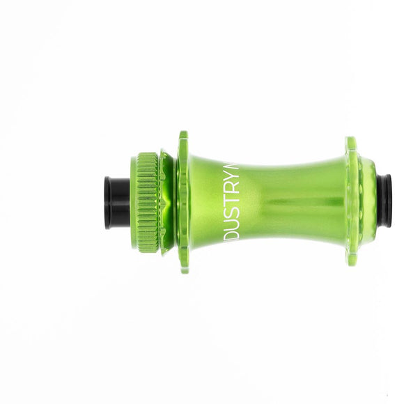 Industry Nine Solix G Classic Front Disc Hub Front 24H 12mm TA 100mm Lime