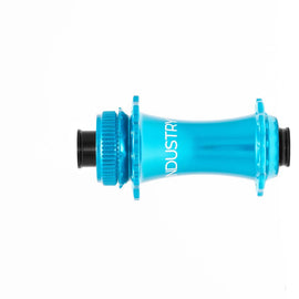Industry Nine Solix G Classic Front Disc Hub Front 24H 12mm TA 100mm Turquoise