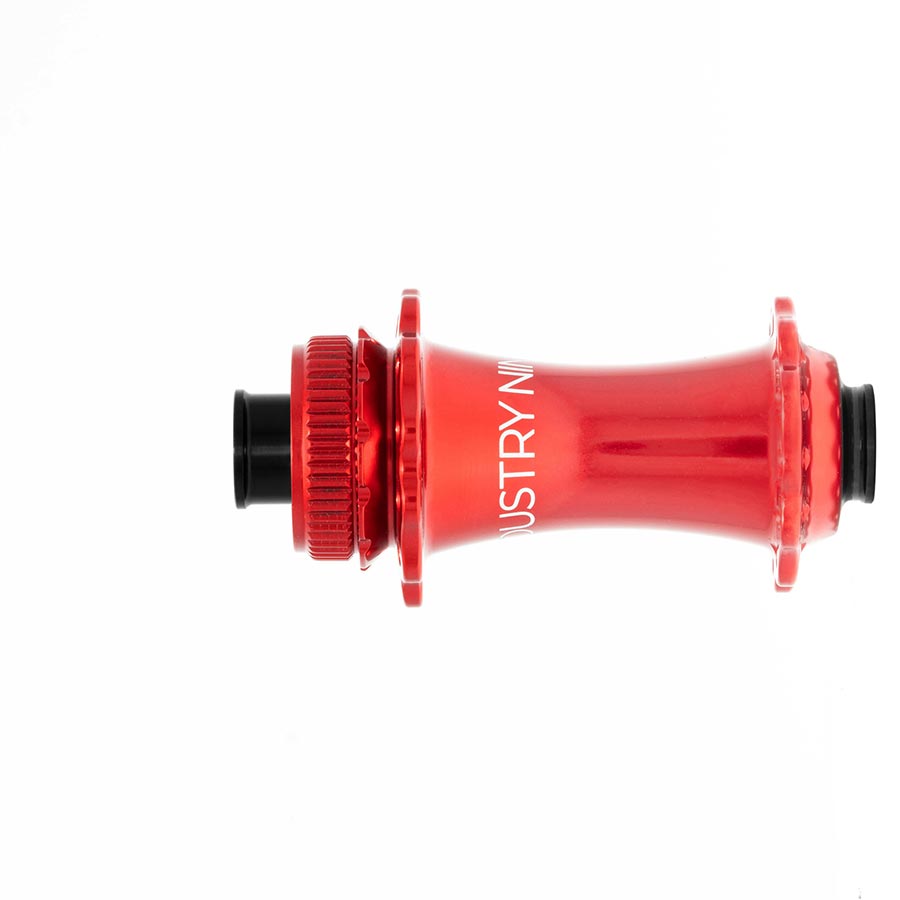 Industry Nine Solix G Classic Front Disc Hub Front 28H 12mm TA 100mm Red