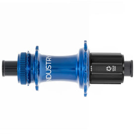 Industry Nine Solix G Classic Rear HG11 Disc Hub Rear 28H 12mm TA 142mm Shimano HG 11 Blue