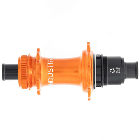 Industry Nine Solix G Classic Rear XD-R Disc Hub Rear 24H 12mm TA 142mm SRAM XD-R Orange