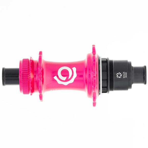 Industry Nine Solix G Classic Rear XD-R Disc Hub Rear 24H 12mm TA 142mm SRAM XD-R Pink