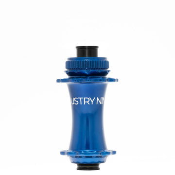 Industry Nine Solix M Classic Front Disc Hub Front 28H 15mm TA 110mm Boost Blue
