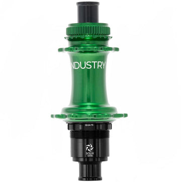 Industry Nine Solix M Classic Rear XD Disc Hub Rear 24H 12mm TA 148mm SRAM XD Green