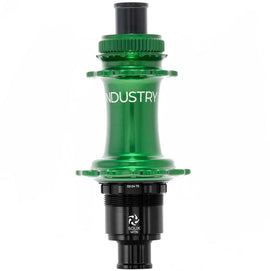 Industry Nine Solix M Classic Rear MS Disc Hub Rear 28H 12mm TA 148mm Shimano Micro Spline Green