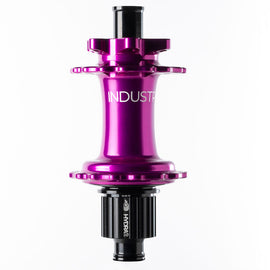 Industry Nine Hydra 2 Classic Rear Hub - 12 x 148mm 6-Bolt Micro Spline Purple 28H