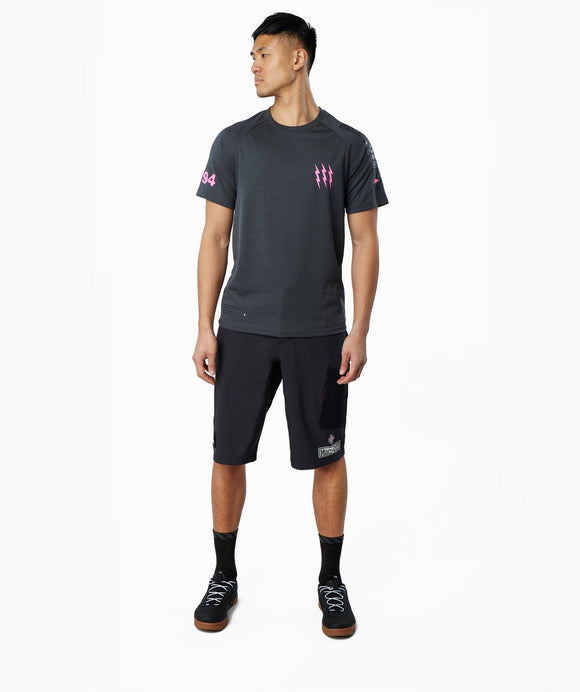 Short Sleeve Mountain Bike Jersey - Grey - XS
