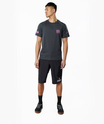 Short Sleeve Mountain Bike Jersey - Grey - XXL