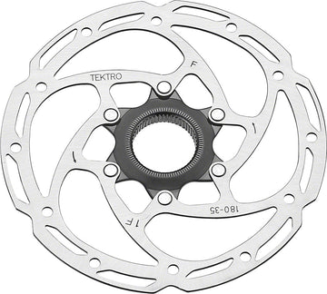 Tektro TR180-35 Disc Brake Rotor - 180mm Center-Lock 1.8mm Thickness