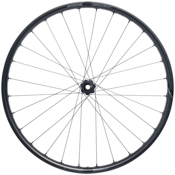 Full Speed Ahead Gradient Carbon i30 Front Wheel - 29" 15 x 110mm 6-Bolt BLK Carbon BLK