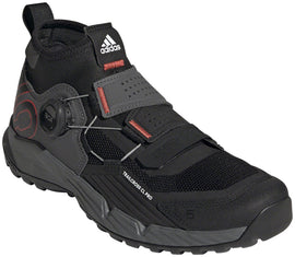 Five Ten Trailcross Pro Mountain Clipless Shoes - Women's Gray/Black/Red 8