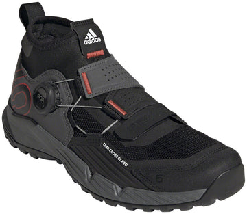 Five Ten Trailcross Pro Mountain Clipless Shoes - Women's Gray/Black/Red 6