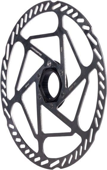 Jagwire Sport SR2 Disc Brake Rotor - 220mm Center Lock Includes Lockring 2.0mm Thickness